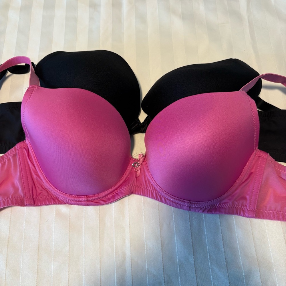 Bra bundle: Natori Reflex push-up, Parfait t-shirt style, size 32F UK / 32G US
